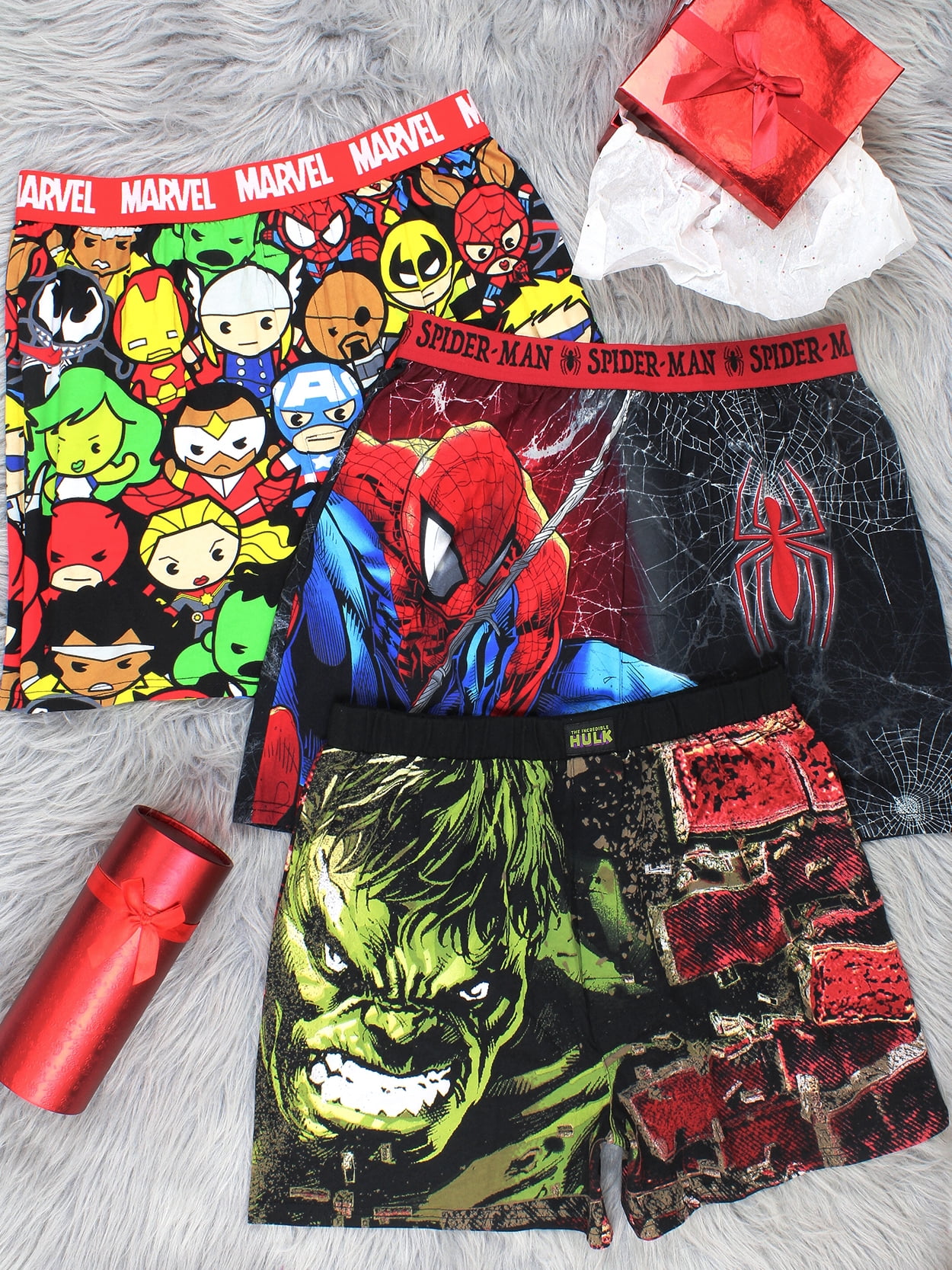 The Incredible Hulk Smash Men's Male Boxer Shorts 17MV247MBXYT