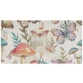 thumbnail image 2 of Butterflies Mushrooms 3 Ring Binders 1.5 inch Hardcover File Folders with Interior Pockets A4 Size Organizer for School Office Hospital Set of 2, 2 of 8