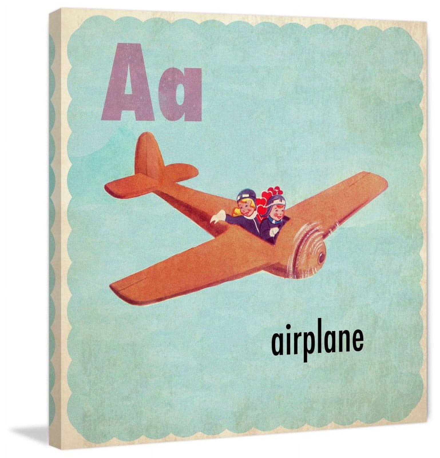Marmont Hill "Airplane" by Curtis Painting Print on Canvas
