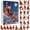 A005- Clear (Variant E), variant on Advent Calendar 2026 with 24 Mini Monkey Figurines, Christmas Tree Hanging Ornaments for Holiday Party Decor, All Ages and Gift Set