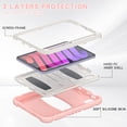 thumbnail image 3 of Allytechgroup for iPad Mini 7 Kids Case, for iPad Mini 6th/7th Generation Cases with Pencil Holder Kickstand Shockproof Protective Back Cover for iPad Mini 6/7 Case 8.3 Inch, Cherryblossomspink, 3 of 9