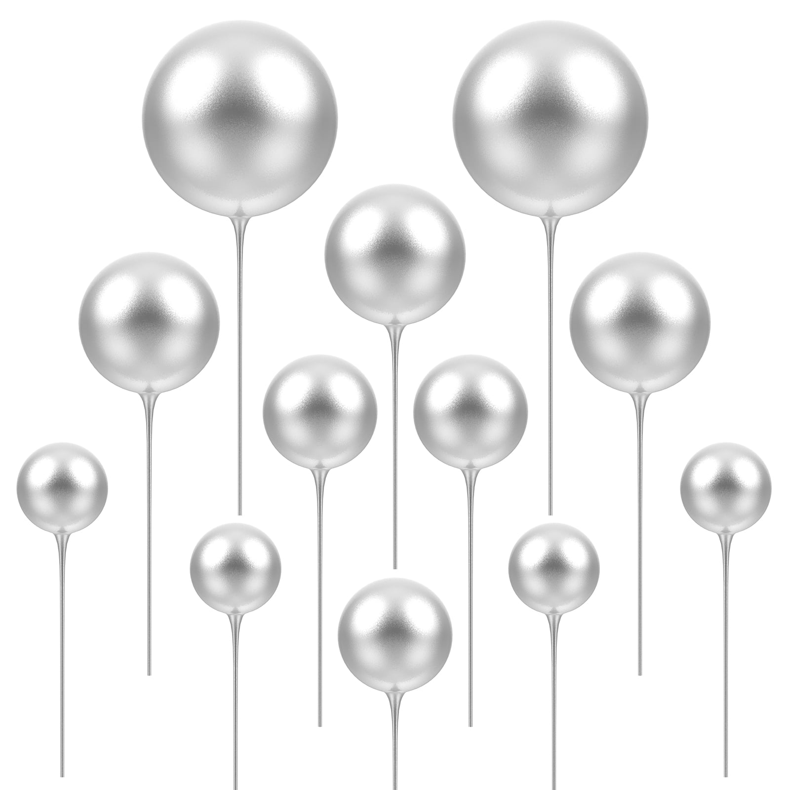 NUOLUX Cake Balls Decorating Topper Decorations Cupcake Balloon