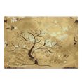 thumbnail image 1 of Tree Cutting Board, Grunge Style Composition with Swirled Branches and Butterfly Silhouettes, Decorative Tempered Glass Cutting and Serving Board, in 3 Sizes, by Ambesonne, 1 of 2