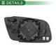 thumbnail image 2 of Reemplazo de cristal de espejo lateral izquierdo Unique Bargains para AUDI A3 2000-2003 No. 8D0857535E Azul Asférico Calentado, 2 of 6