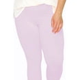 thumbnail image 6 of MOA COLLECTION Women's Plus Size Solid High Waist Full Length Leggings, 6 of 8