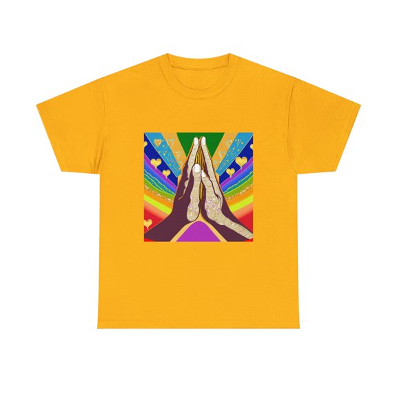Prayer Art 2 - Unisex Heavy Cotton Tee
