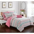 thumbnail image 2 of Chic Home CS4425-US Benilda Aqua Twin 7 Piece Comforter Set, 2 of 2