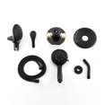thumbnail image 5 of Shower Tub Kit, Tub and Shower Faucet Set（Valve Included) with 35-Mode 2 in 1 Handheld and Rain Shower Head System, Single-Handle Tub and Shower Trim Kit, Matte Black, 5 of 7
