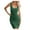 Green, variant on IROINNID Wedding Guest Dresses for Women Homecoming Party Gothic Style Solid Round Neck Festival Off Shoulder Sleeveless Dress Elegant Formal Dress,Green