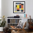 thumbnail image 4 of Art.com No. VI / Composition No.II Giclee Print by Piet Mondrian, Black Frame Wall Art, 38" x 38", 4 of 5