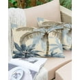 thumbnail image 6 of Watercolor Palm Trees Throw Pillow Cover 12 x 20 Inch Decorative Pillow Cover Summer Botanical Vintage Lumbar Pillowcase Seasonal Rectangle Cushion Case for Couch Sofa Bed Living Room, 6 of 7