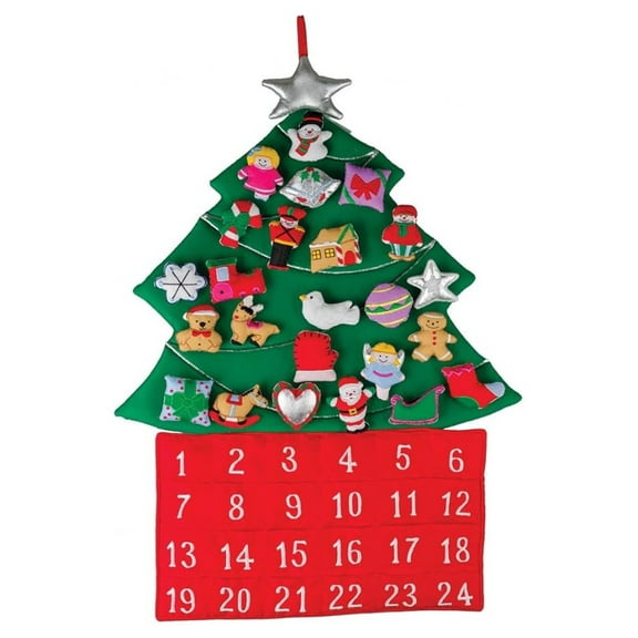 Christmas Tree Fabric Advent Calendar (Countdown to Christmas)