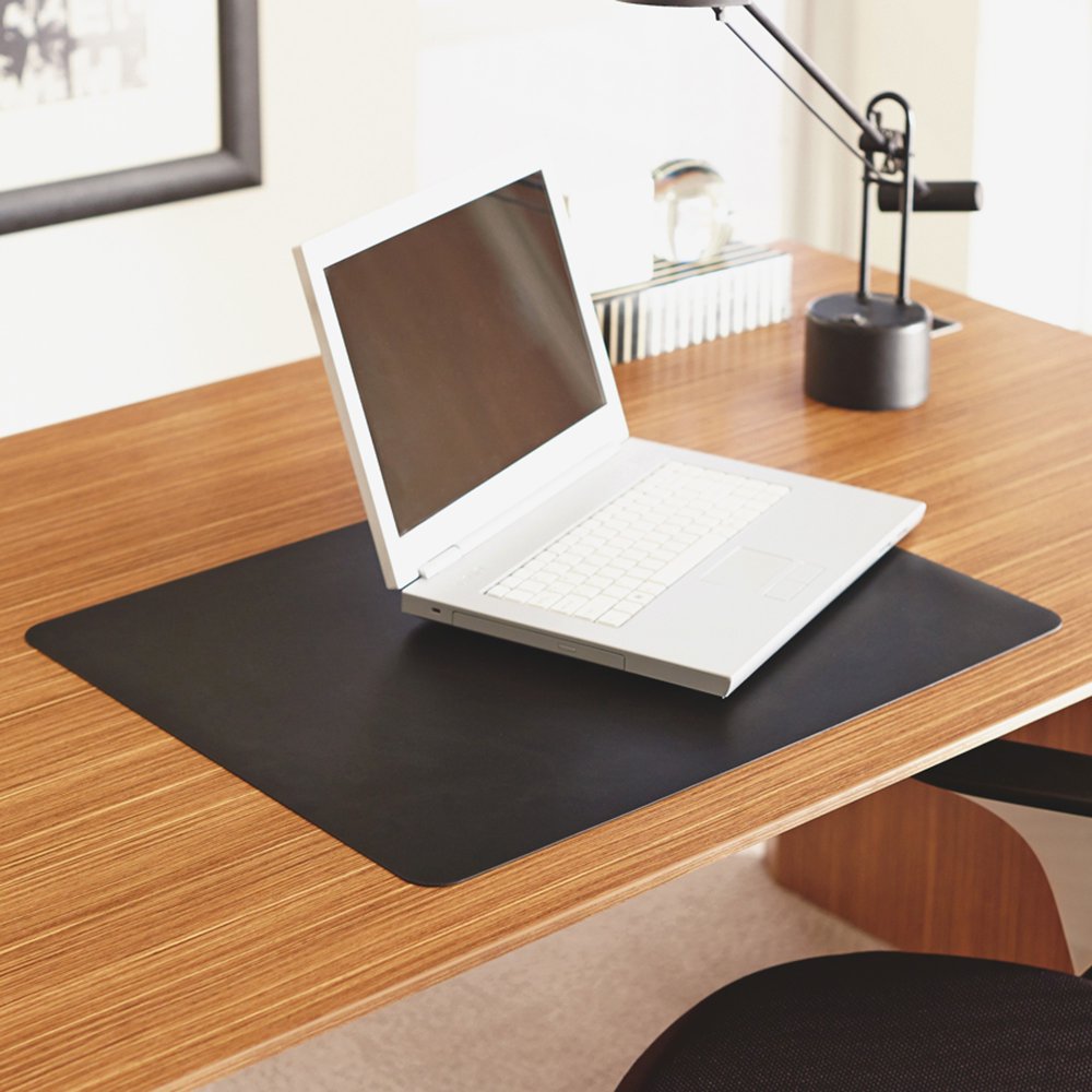 Lorell Desktex AntiStatic Desk Pad, Black