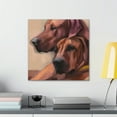 thumbnail image 4 of Radiant Ridgeback Reflection - Canvas, 4 of 10
