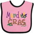 thumbnail image 3 of Inktastic Argyle Mardi Gras Boys or Girls Baby Bib, 3 of 4