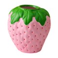 thumbnail image 1 of jifeng Strawberry Vase Flower Arrangement Cute Planter Pot for Home Kitchen Wedding pink, 1 of 9