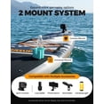 thumbnail image 5 of Santasup Stand Up Paddle Board Black Whale Inflatable Paddle Board for Adults, 10ft Yoga Blow Up Board, Sup Board with Accessories, Non-Slip Deck, Travel Backpack Wide Stance, 5 of 8