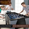 thumbnail image 6 of Barrington 54" Arcade Foosball Soccer Table, Accessories Included, Black/Gray, 6 of 11