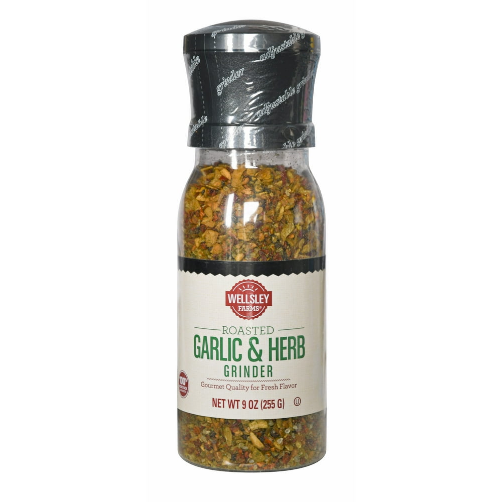 Wellsley Farms Roasted Garlic & Herb Grinder, 9 oz.