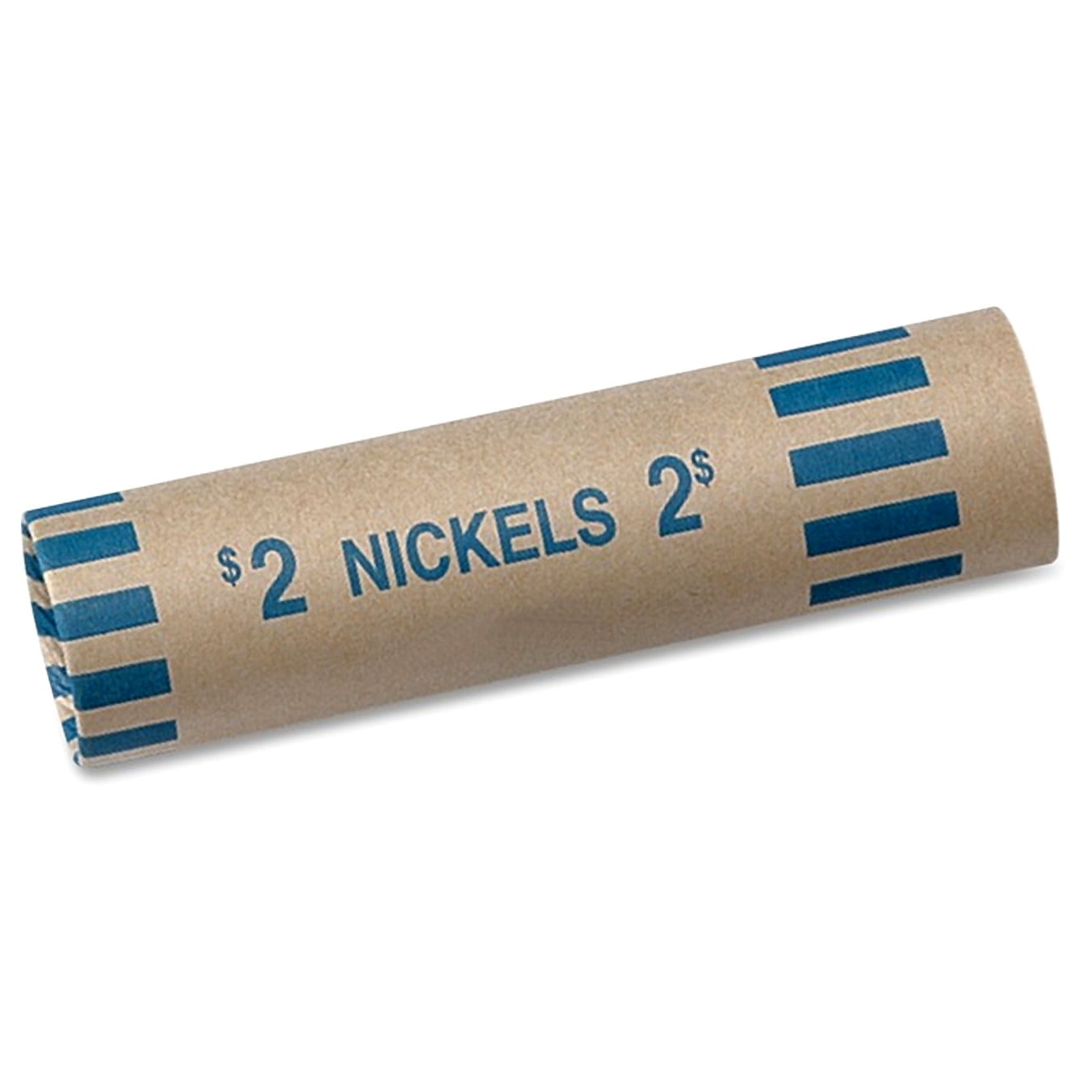 PAP-R, PQP20005, Tubular Coin Wrappers, 1000 / Box, Blue