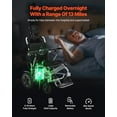 thumbnail image 3 of VEVOR Fauteuil Roulant Électrique 300 Lb Dossier Réglable Pliable 13 Miles, 3 of 9