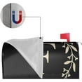thumbnail image 2 of Classic Monogram Letter F Mailbox Cover Magnetic Standard Size Waterproof Letter Post Box Cover Wrap Oversize Decoration Welcome Home Garden Outdoor 21" Lx 18" W, 2 of 6