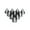 Black Cone, variant on 10PCS Replacement Beads Lip Eyebrow Belly Button Nails Round Ball Point Cones -Steel Cone-1.2*3