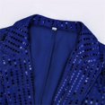 thumbnail image 5 of JOANKDMI Unisex Adult Ringmaster Showman Steampunk Magician Costume Sequined Tailcoat Jacket with Chain Details for Circus Carnival Party Stage Fancy Dress Garments, 5 of 7