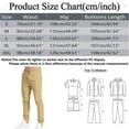 thumbnail image 2 of Vedolay Work Pants for Men Running Casual Sports Pants Khaki,XL, 2 of 4