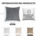 thumbnail image 3 of Pack 4 Fundas Cojín Chenille Suave, Estilo Boho y Rústico - Decoración Moderna para Sofá, Cama o Salón, 3 of 4
