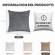 thumbnail image 3 of Pack 4 Fundas Cojín Chenille Suave, Estilo Boho y Rústico - Decoración Moderna para Sofá, Cama o Salón, 3 of 4