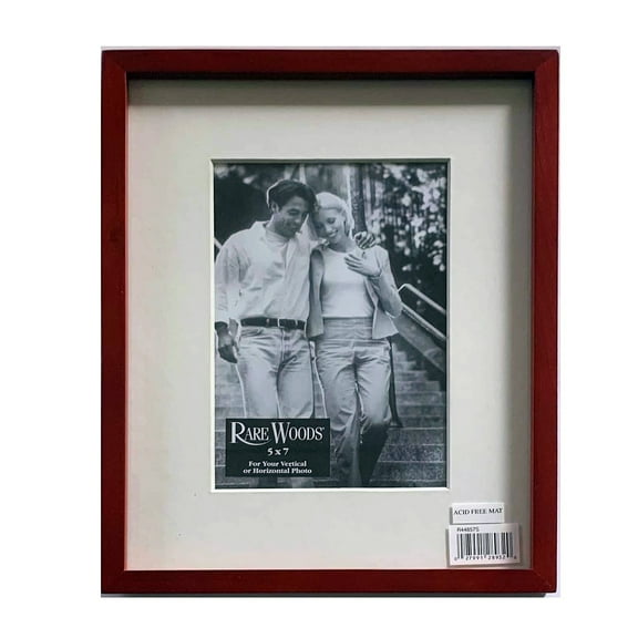 PERSPECTIVES Rosewood with coordinated mat 8x10 5x7 by RareWoods - 5x7