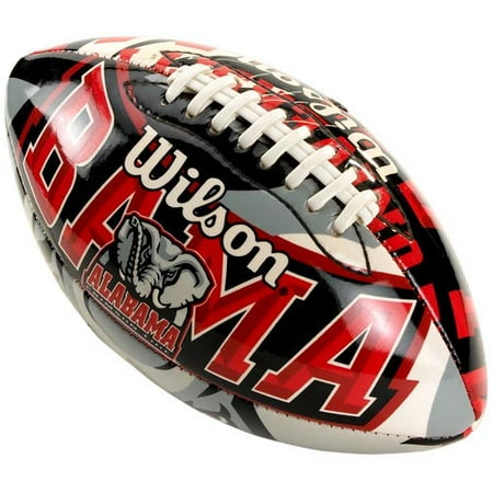 Wilson NCAA Team Logo Jr. Football, Alabama Crimson Tide