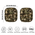 thumbnail image 3 of Yuyamidu Camo Hunting Wood Car Sun Shade Windshield 2 Pcs Windshield Cover Car Accessories for Audo Truck Van Easy to Install Sun Visor for Car Windshield, 3 of 5
