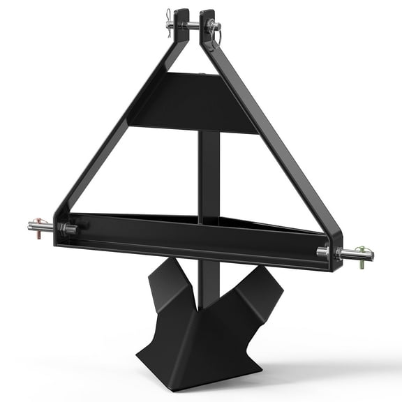 Middle Buster for Category Plow 3-Point Hitch, Heavy Duty Middle Buster Quick Hitch Tractors Steel Furrowing Plow Mechanical Plowing, Soil Tiller