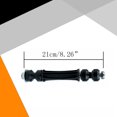 thumbnail image 4 of K700432 Enlace de extremo de barra estabilizadora delantera compatible con Chevrolet Escalade Avalanche Silverado Suburban Tahoe Sierra Yukon 2007-2016 Par de kit de suspensión lateral del conductor y, 4 of 5