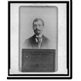 thumbnail image 2 of Historic Framed Print, [J.J. Fernand Hamar, French sculptor, head-and-shoulders portrait, facing front], 17-7/8" x 21-7/8", 2 of 9