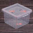 thumbnail image 4 of Milaget 30x Reptile Vivarium Terrarium Breeding Tank Plastic Feeding Rearing Box 30x, 4 of 4