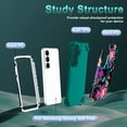 thumbnail image 3 of CASEFIV for Samsung Galaxy S26 Plus Case,[Magnetic Invisible Stand][Military-Grade Drop Protection] Slim Glossy Marble Pattern Back Shockproof Protective Phone Cover,Purple Marble, 3 of 7