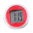 thumbnail image 4 of Motorcycle Clock Motorcycle Handlebar Clock Sticky Motorcycle Digital Clock on Watch for SUV Auto Red, 4 of 9
