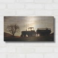thumbnail image 3 of Luxe Metal Art 'Tractor for Sale' by Lori Deiter, Metal Wall Art, 24"x12", 3 of 10