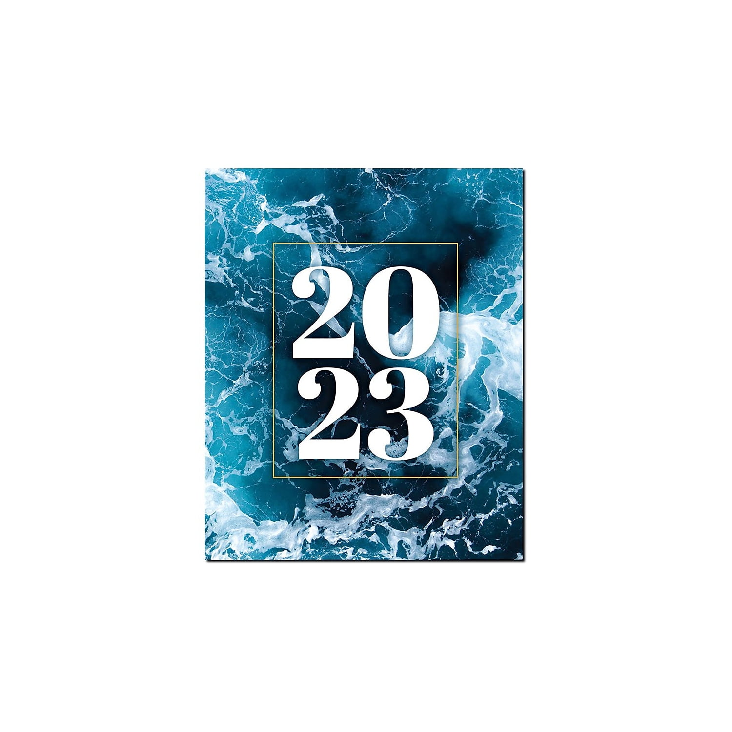 2023 TF Publishing Deep Ocean 6.5'' x 8'' Monthly Planner Multicolor (MMO-23-4200)