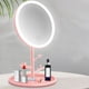 thumbnail image 5 of espejo de maquillaje con luz LED, espejo de pie para escritorio, espejo con luz de relleno para dormitorio., 5 of 6