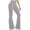Gray, variant on MLCDZ Workout Leggings Womens Straight Leg Gym Yoga Pants No Front Seam High Waist Buttery Booty Lifting Wide Leg Casual Lightweight Trousers