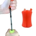 thumbnail image 3 of ziyahi Canne à Pêche Portable Balle Fixe Résistant à l'Usure Durable pour Outil de Pêche Rouge, 3 of 9