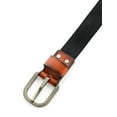 thumbnail image 2 of Mio Marino Male Classic Flex Canvas Belt -1.5" Wide Adjustable Stretch Strap, 2 of 4