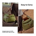 thumbnail image 5 of Asiento de coche para perros FUNNY FUZZY de piel impermeable 3 en 1 de hasta 16 kg, 5 of 5