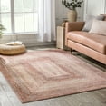 thumbnail image 7 of Well Woven Rodeo Chindi Bohemian Vintage Distressed Blush Yellow 2'3" x 7'3" Runner Area Rug, 7 of 7