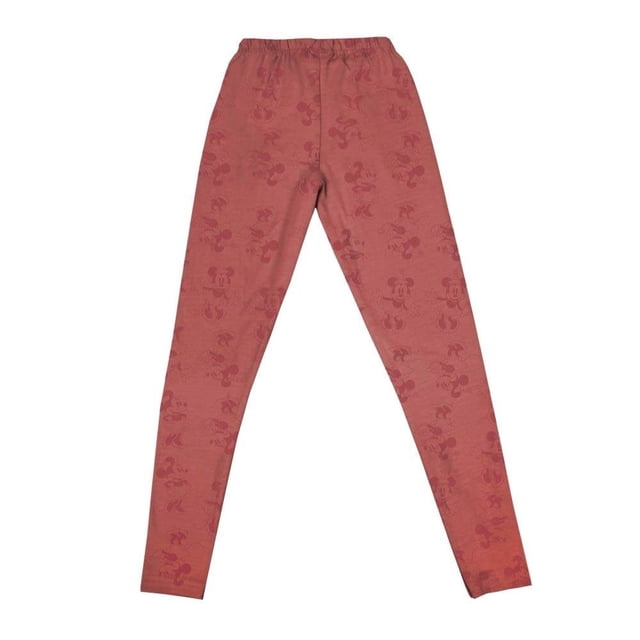 Legging Minnie Mouse Talla 8 con Mini Minnies Naranja