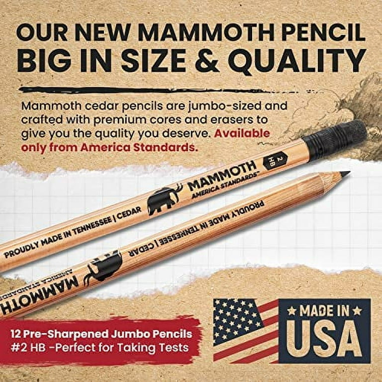 Mammoth Jumbo Pencils